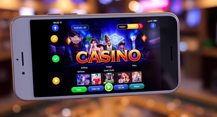 Full-featured casino and betting in BV44 app