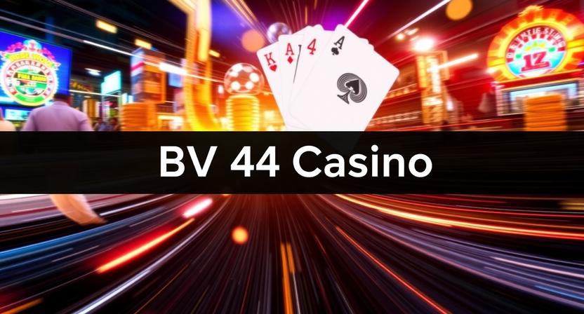 Variety of slot machines available on BV44
