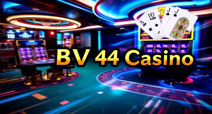 Live dealer streaming tables on BV44 casino